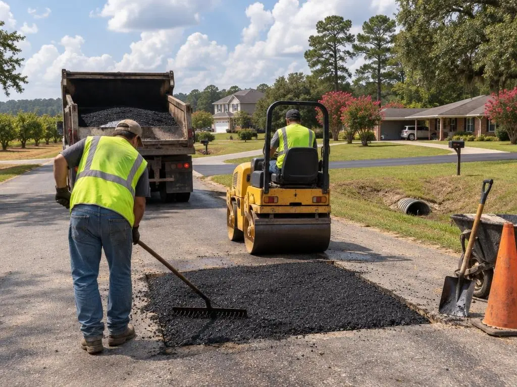 Pothole Repair in Warner Robins, GA